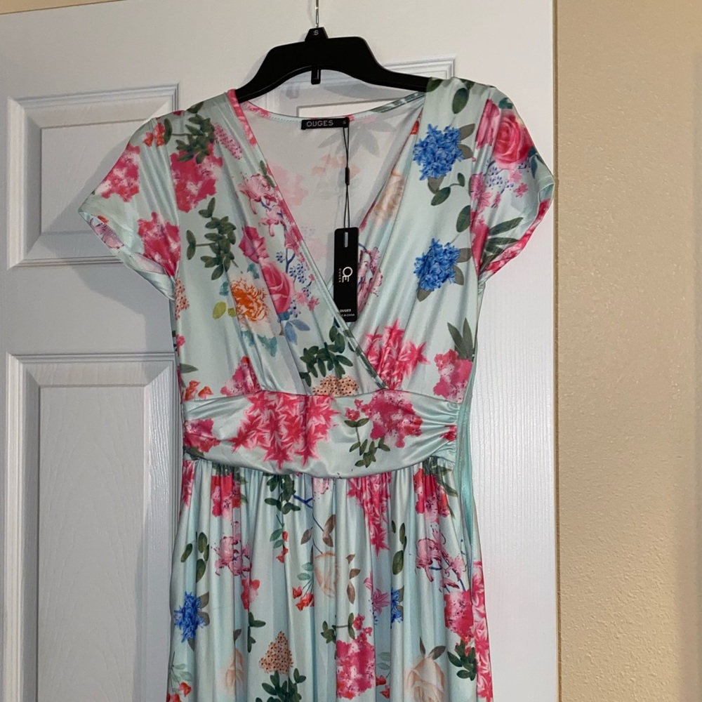 Women's Floral Dress - Multicolor